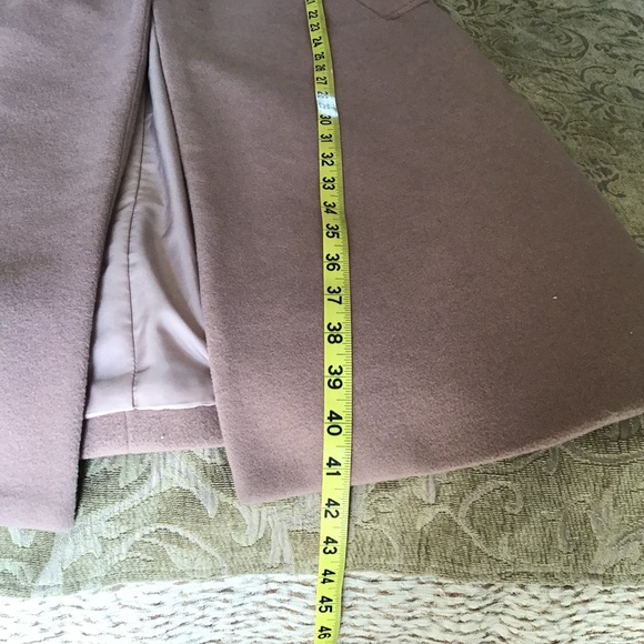 Elegant Pink Women's Coat - Picture 7 of 9